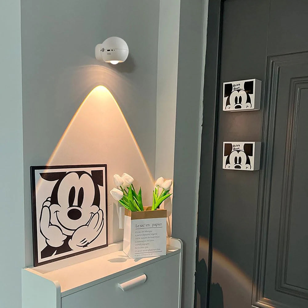 360° Rotation Motion Sensor Wall Lamp