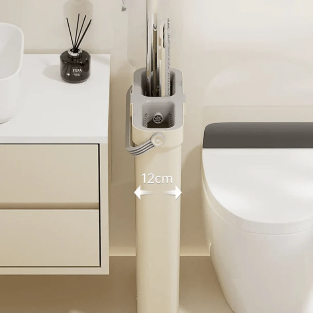 Flat Dormitory Hands-Free Ultra-Dry Mop Basket