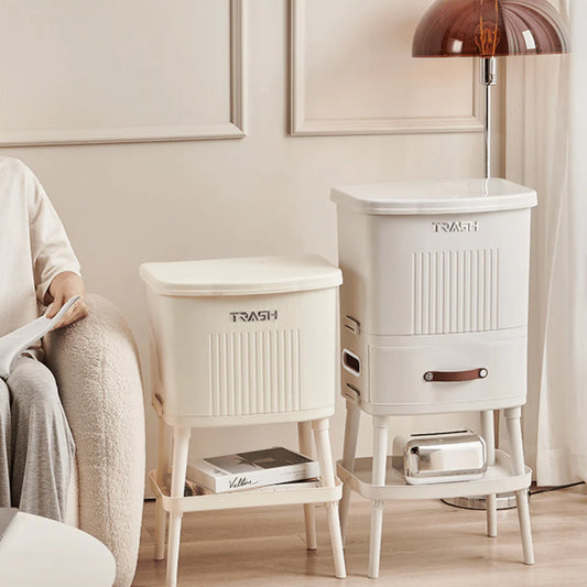 Nordic High-Leg Trash Can