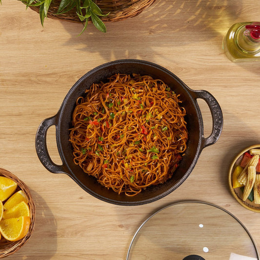 Cast Iron Gourmet Cooking Kadai