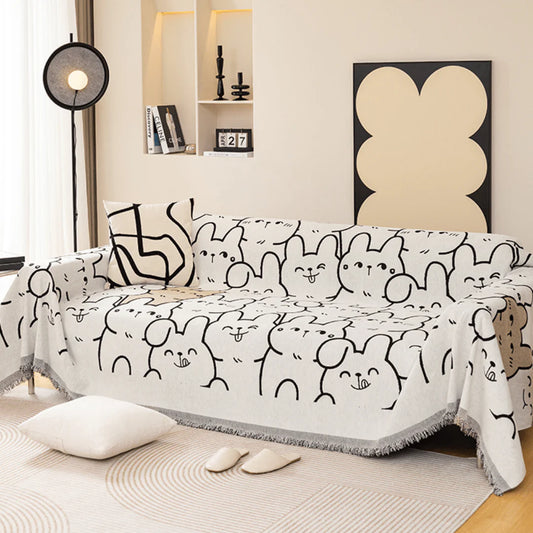 Elegance Chenille Sofa Cover : [EM-SC-18] (Style-2)