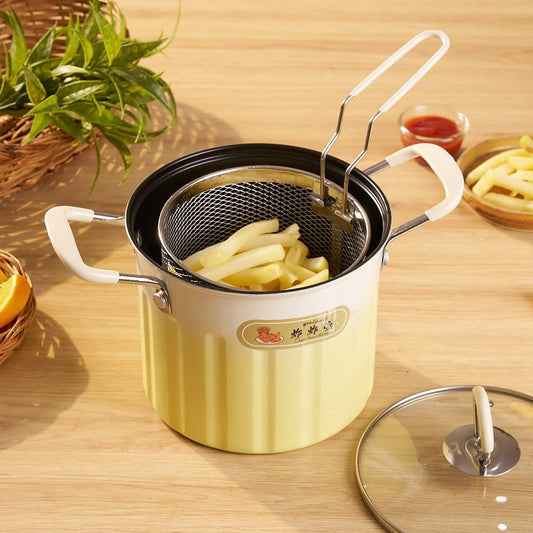 Eco-Friendly Deep Fryer Pot With Lid