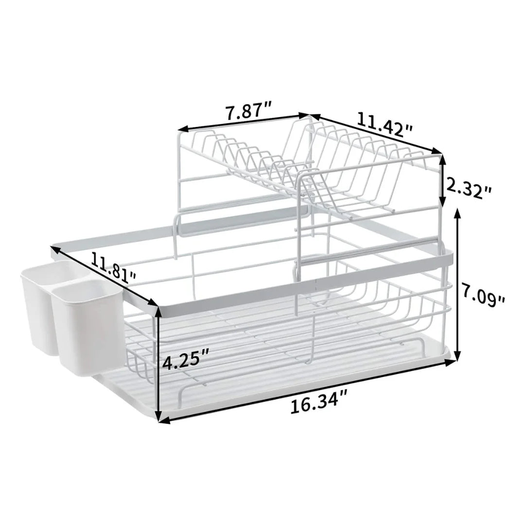 Stable & Secure Dish Drying Rack