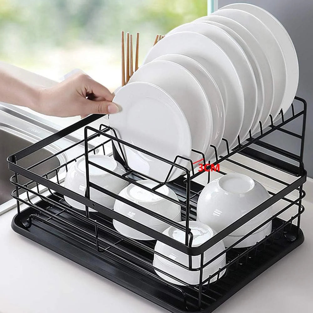 Stable & Secure Dish Drying Rack