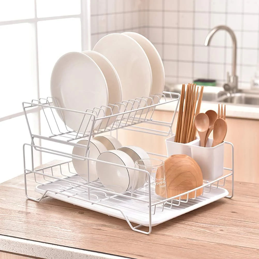 Stable & Secure Dish Drying Rack