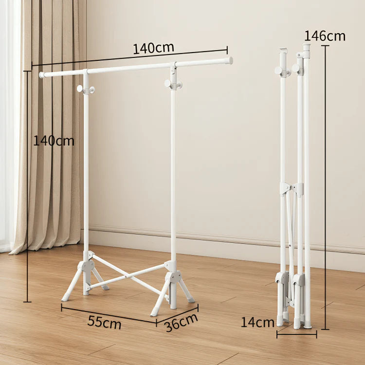 Carbon Steel Rotating Laundry Drying Stand