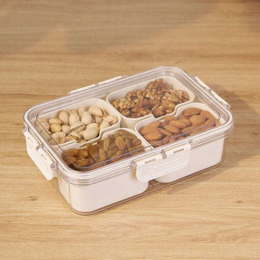 Multi Compartments Food Storage Box (4 COMPARTMENT)