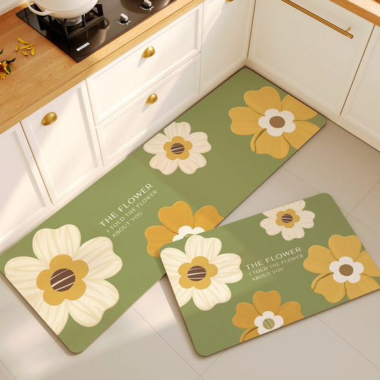 Quick Dry Diatom Absorbent Kitchen Mat